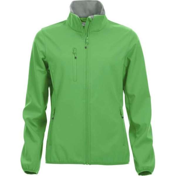 Clique Basic Softshell Jas Dames Appelgroen maat XS