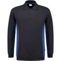 Tricorp 302003 Polosweater Bicolor Marineblauw/Korenblauw maat L