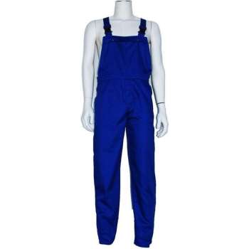 Yoworkwear Tuinbroek polyester/katoen korenblauw maat 116