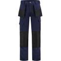 EM Workwear Werkbroek Oxford polyester/katoen navy/zwart maat 46