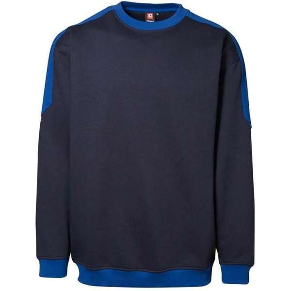 ID-Line 0362 Sweatshirt Marineblauw/KoningsblauwM