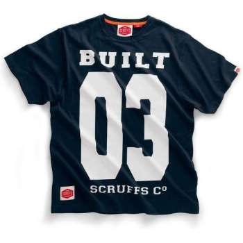 Scruffs Built 03 T-Shirt-Navy-S