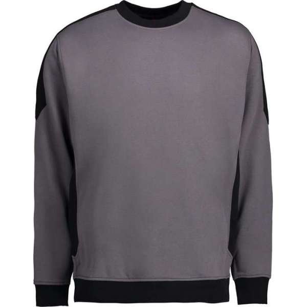 ID-Line 0362 Sweatshirt Grijs/ZwartXS