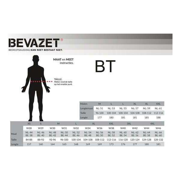 Overalls BT OVERALL Katoen FlessengroenNL:52 BE:46