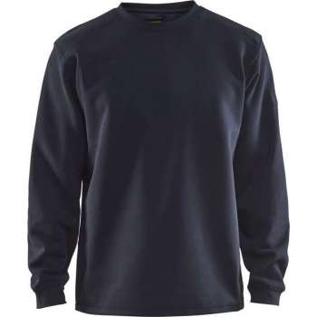 Besco 0370 Unisex Sweater – Ronde Hals – Donkerblauw maat XL - Werktrui