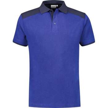 Santino Heren Poloshirt Tivoli 2Color-line – Blauw maat XL