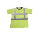 T-shirt RWS fluor geel korte mouw maat XL