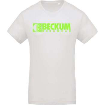 Beckum Workwear EBTS04 T-shirt met logo Wit XXL