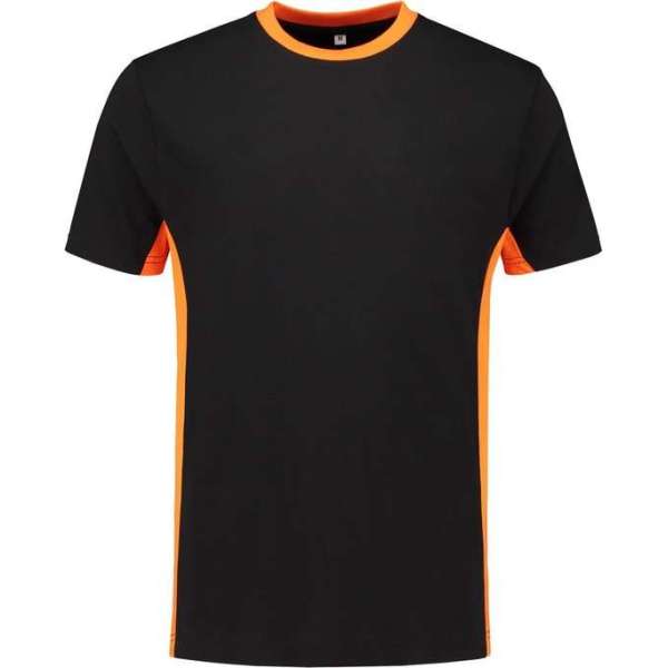 Lemon & Soda 4500 Heren Regular Fit T-shirt-Black/PG-XL