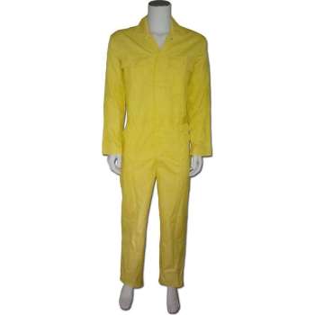 Yoworkwear Overall polyester/katoen geel maat 51