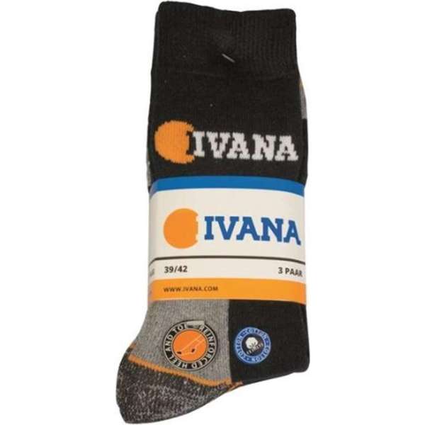 Ivana werksokken - 3-pack - maat 43 - 46