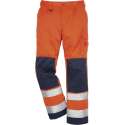 Fristads broek 100002 fluororanje/donkerblauw