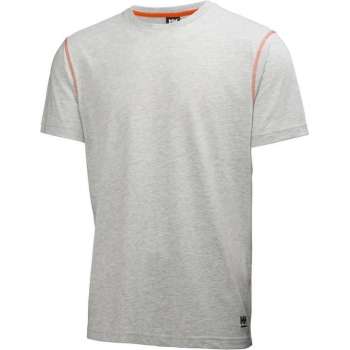 Helly Hansen Oxfort T-shirt (200gr/m2) - Grijs (melage) - S