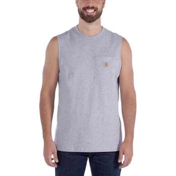 WORKWEAR POCKET SLEEVELESS T-SHIRT