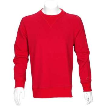 T'RIFFIC® EGO Sweater Ronde hals Brushed inside 80/20% katoen/polyester Rood size XL