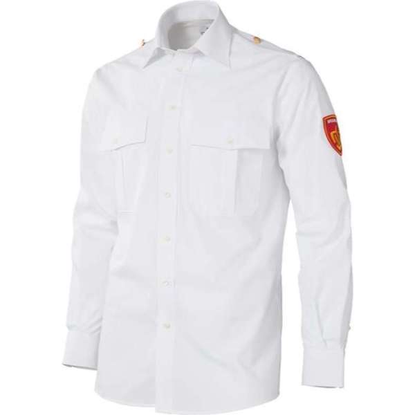 Uniformshirt Brandweer lange mouw Maat 48