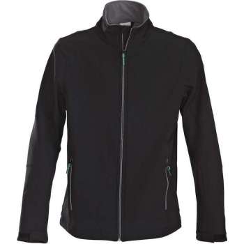 Printer Trial Softshell Jacket-5XL-Zwart