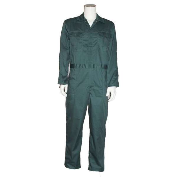 GAEVE Overall polyester/katoen flessengroen maat 70