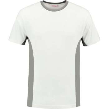 Lemon & Soda L&s T-shirt Itee Workwear White/pg Mt. L