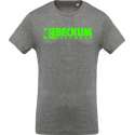 Beckum Workwear EBTS04 T-shirt met logo Grey Heather S