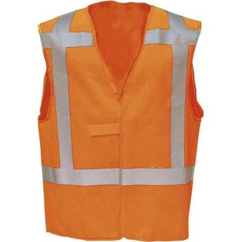 Sioen Carpi Signalisatie gilet Fluo Oranje maat XL