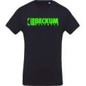 Beckum Workwear EBTS04 T-shirt met logo Navy Heather XL