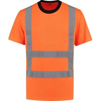 Yoworkwear T-shirt RWS Fluor Oranje - Maat L