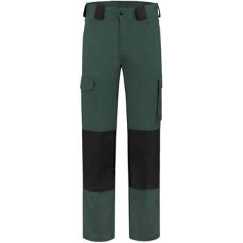 Top Rock Werkbroek WBC6040-006 katoen/poly Flessengroen/Zwart - groen - 50