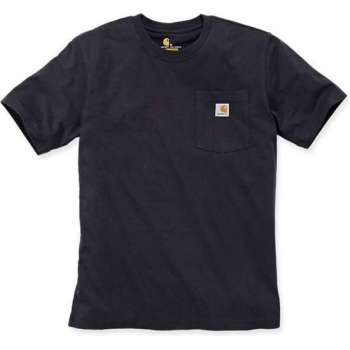 Carhartt 103296 Workwear Pocket T-Shirt - Relaxed Fit - Black - M