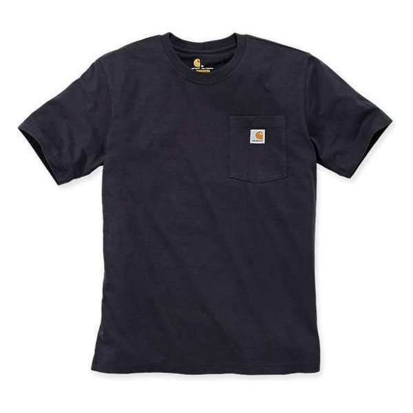 Carhartt 103296 Workwear Pocket T-Shirt - Relaxed Fit - Black - M