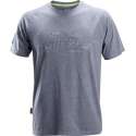 Snickers Workwear Logo T-shirt Blauw Grijs S