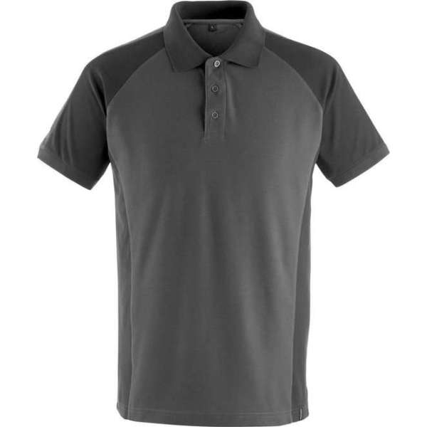 Mascot Bottrop Poloshirt 50569 XL d.antrac./zwart