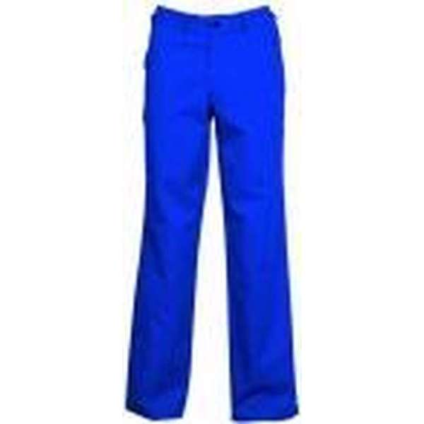 Yoworkwear Werkbroek polyester/katoen korenblauw maat 40