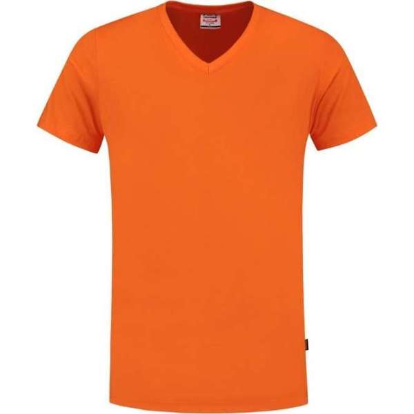 Tricorp 101005 T-Shirt V Hals Slim Fit Oranje maat S