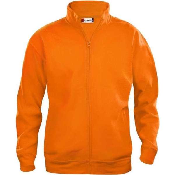 Clique Basic cardigan Signaaloranje maat XXL