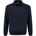 Indushirt polosweater biologisch katoen marine M