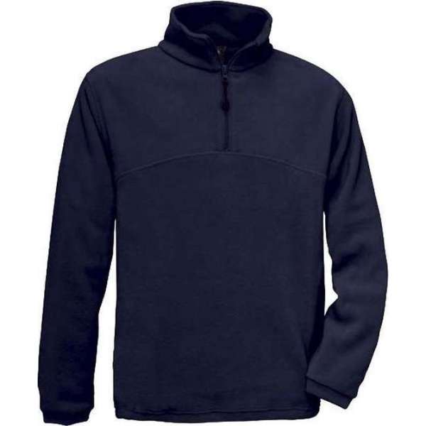 B&C HIGHLANDER Zip Sweater Fleece MarineblauwXXL