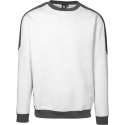 ID-Line 0362 Sweatshirt Wit/GrijsXS