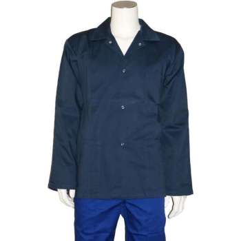 Yoworkwear Werkjasje polyester/katoen navy maat XL