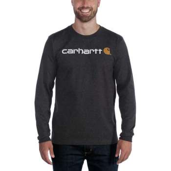 CARHARTT CORE LOGO T-SHIRT L/S