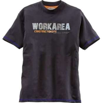 TERRAX WORKWEAR Heren T-shirt met opdruk zwart maat XXL