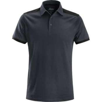 Snickers Workwear Snickers 2715 Polo AllroundWork Staalgrijs/Zwart