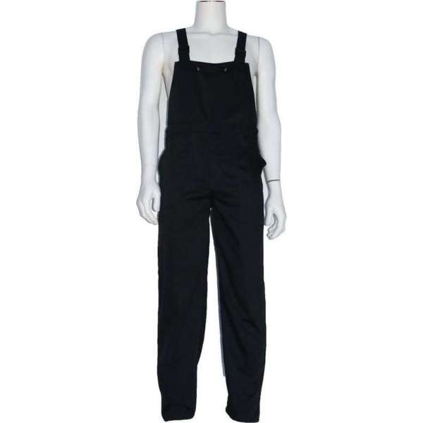 Yoworkwear Tuinbroek polyester/katoen zwart maat 104