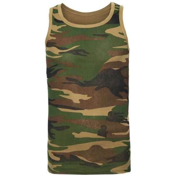 Fostex Singlet woodland camo