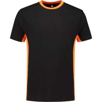 Lemon & Soda 4500 Heren Regular Fit T-shirt-Black/PG-XXL