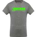 Beckum Workwear EBTS04 T-shirt met logo Grey Heather L