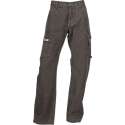 T'RIFFIC® STORM Worker Lang Canvas washed 100% katoen Olijfgroen size 46