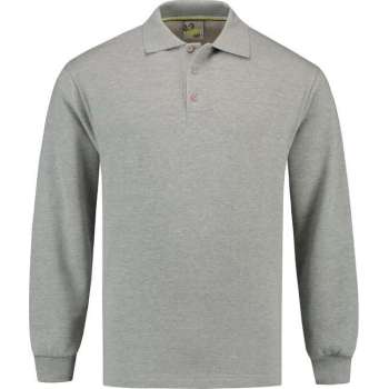 Lemon & Soda Sweater Polo Open Grey Heather Mt. Xl