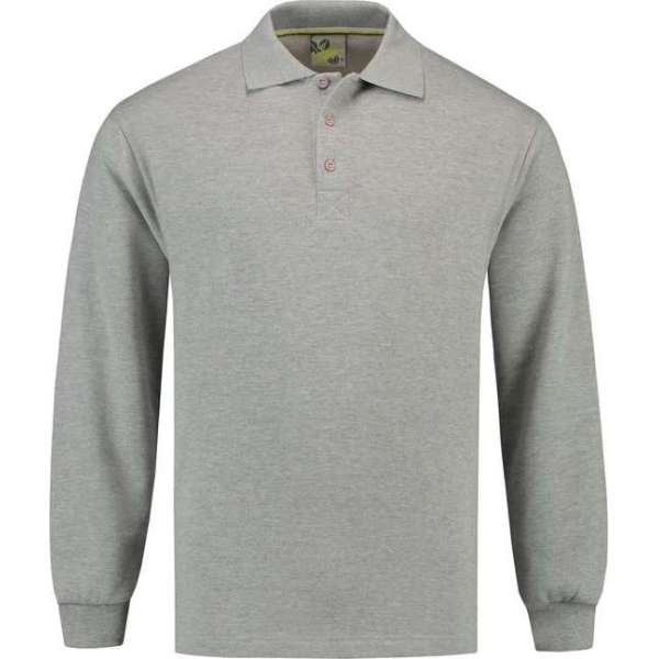 Lemon & Soda Sweater Polo Open Grey Heather Mt. Xl