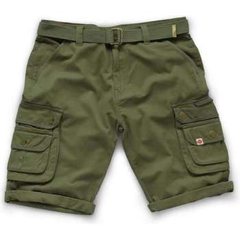 Scruffs Cargo Shorts Army Green-32